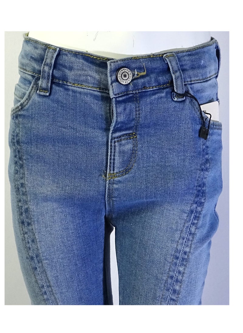 SHELTER - "Girls' jeans with button waistband from the Shelter collection, 2366." - Image 1