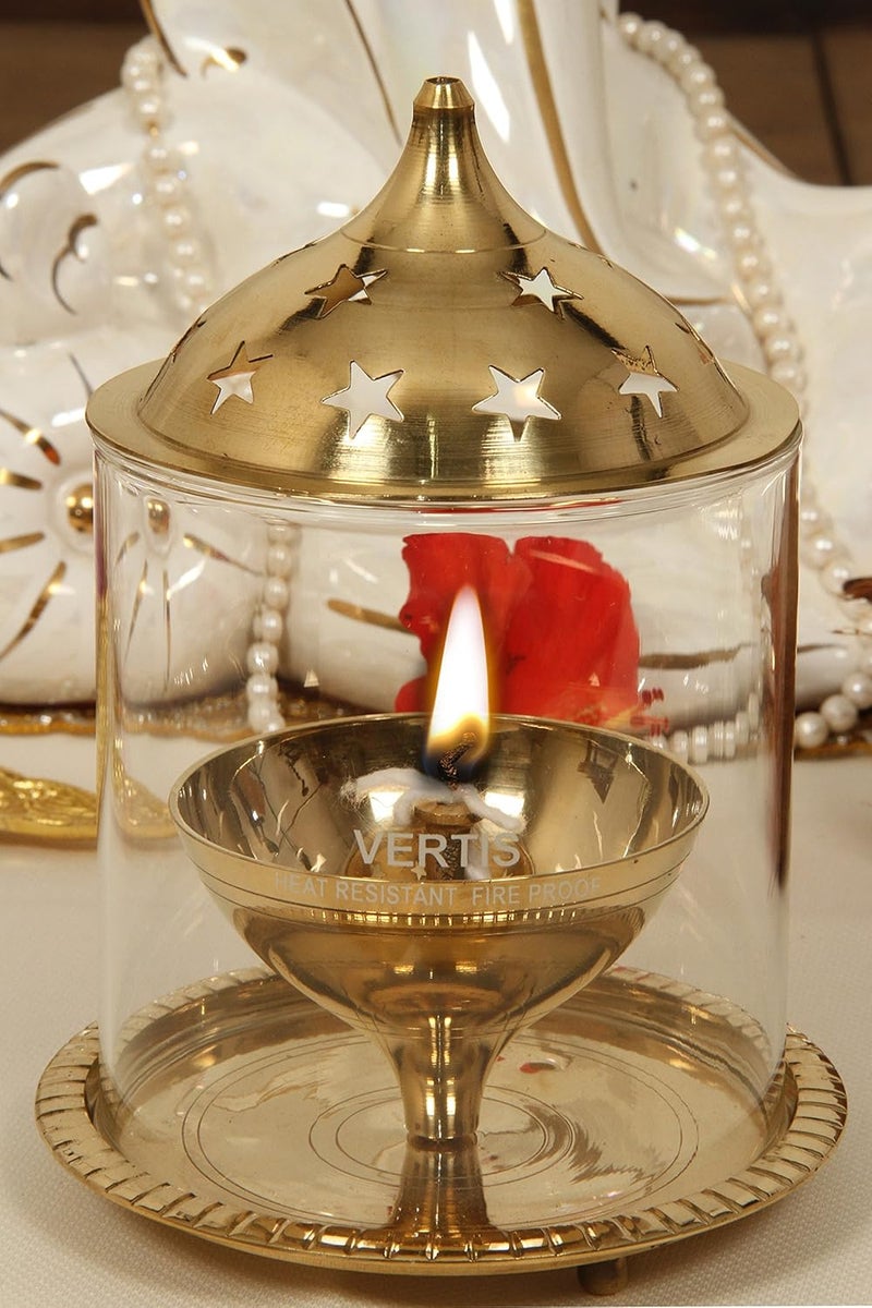 VERTIS Diya Large Glass Dia 108mm