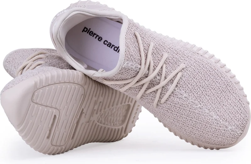 بيير كاردان Pierre Cardiin Men's Sports Sneakers Summer Yeezy No Ties