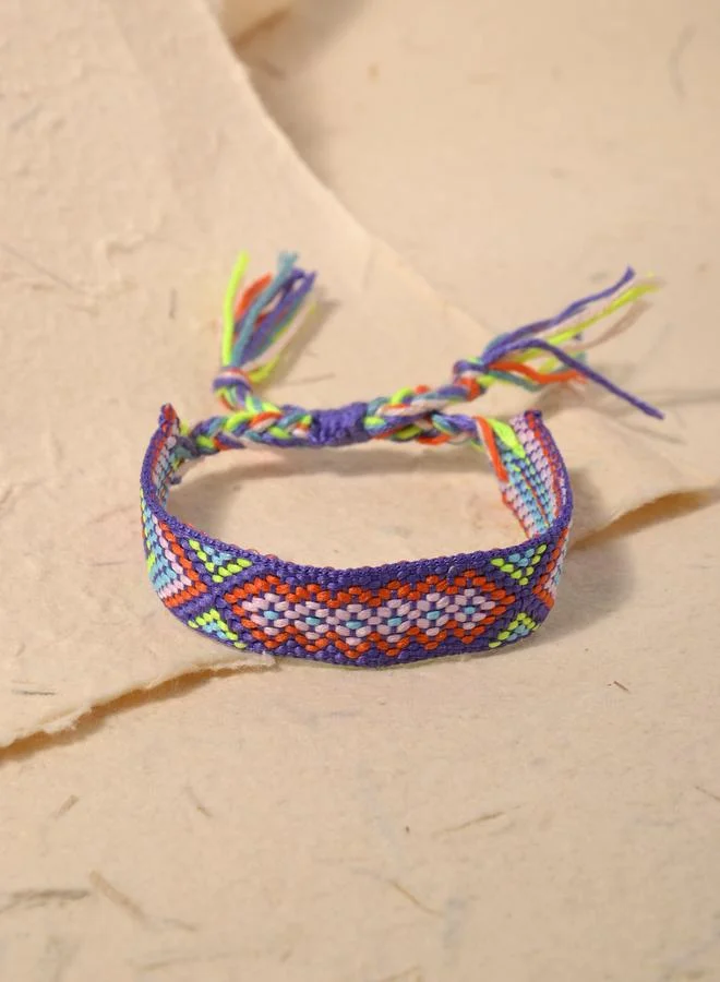 Take Two  Multi-Color Woven Friendship Bracelet for Women | Best Price UAE