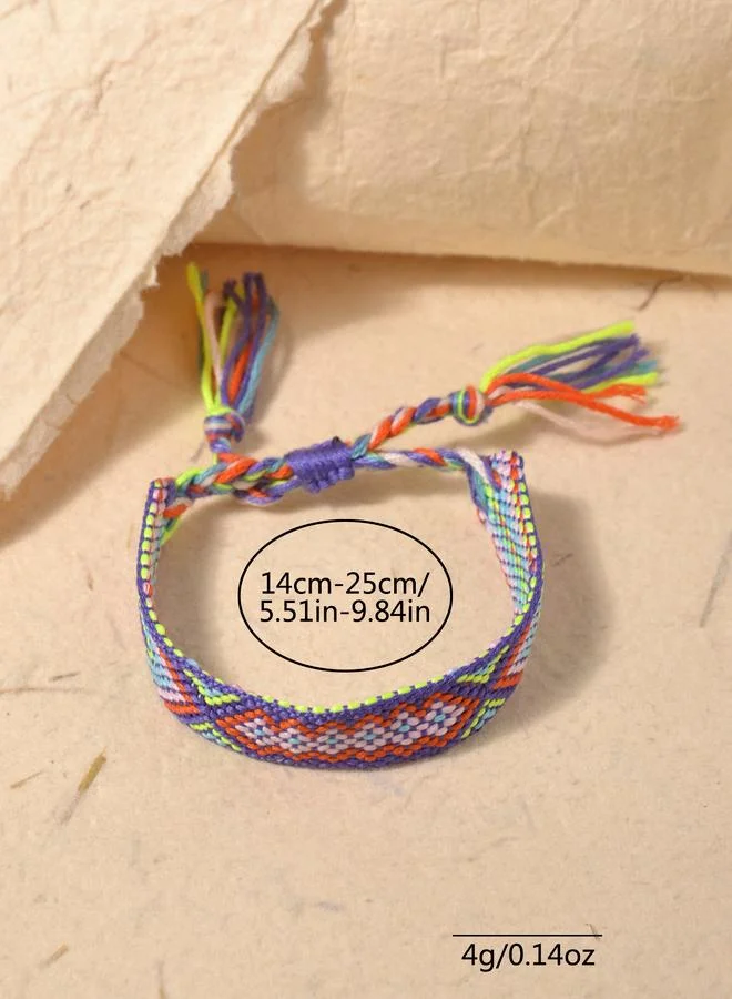 Take Two  Multi-Color Woven Friendship Bracelet for Women | Best Price UAE