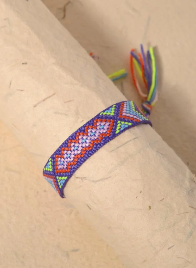 Take Two Multi-Color Woven Friendship Bracelet