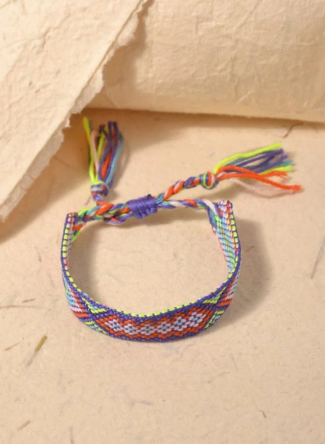 Take Two  Multi-Color Woven Friendship Bracelet for Women | Best Price UAE