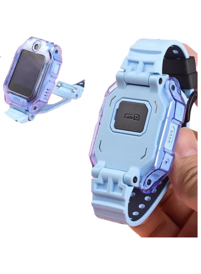 Shan Xiaotiancai Children's Smarch Z6pro/z6s/z6d/z6p Youth Edition Protective Case, Protective Film, Slim, Shockproof, Anti-collision, Z6p Protective Shell, Watch Tempered Glass Film - Image 3