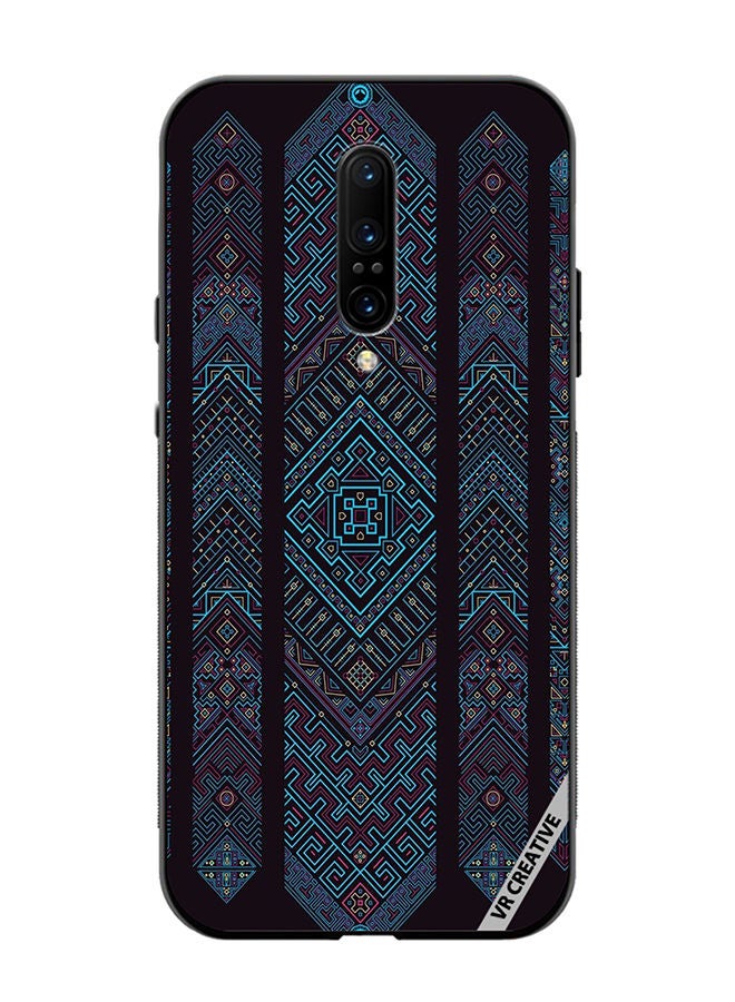 VR CREATIVE Protective Case Cover For OnePlus 7 Pro Mandala Design Multicolour - Image 1