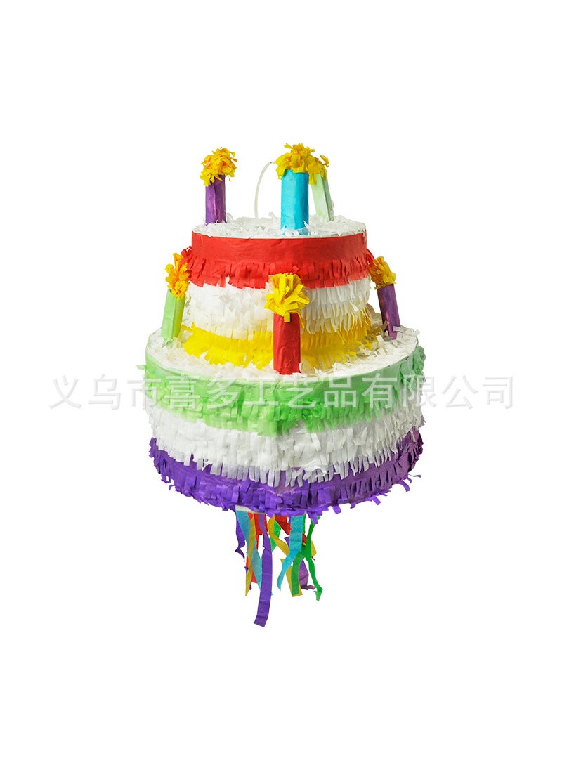 Generic 3D Pinata Assortment for Childrens Birthday Party Cake stereo pinata 