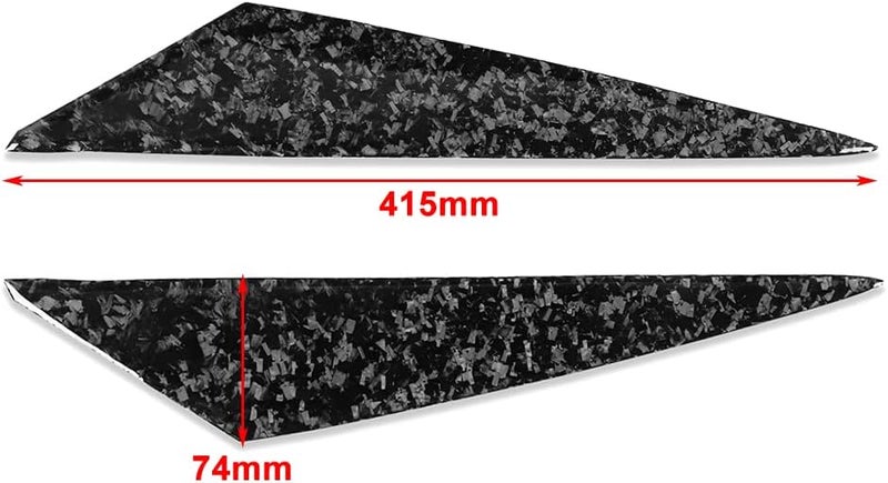 Vuzmode E84 Car Headlight Eyebrow Trim - Image 2