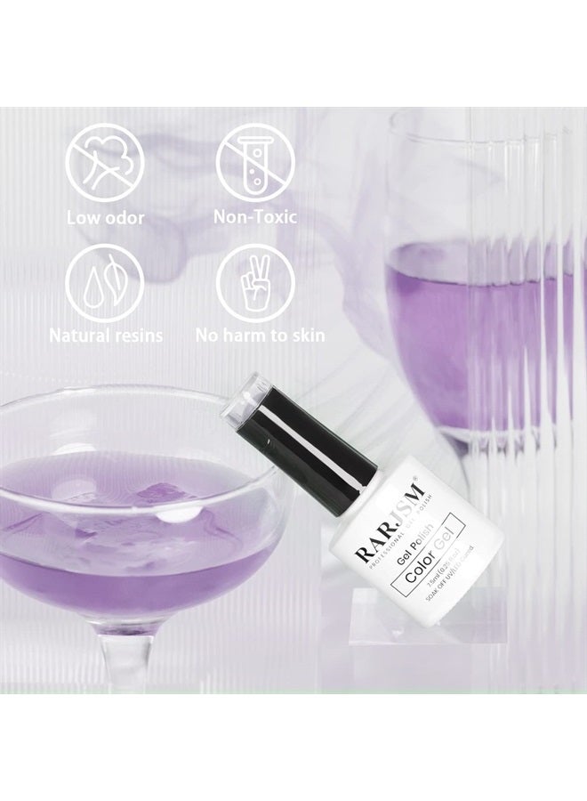 RARJSM Pearl Gel Nail Polish, Glitter Drawing Gel Polish Shimmer Mermaid Nail Gel Soak Off UV Gel for Salon Home DIY Manicure Use - Image 3