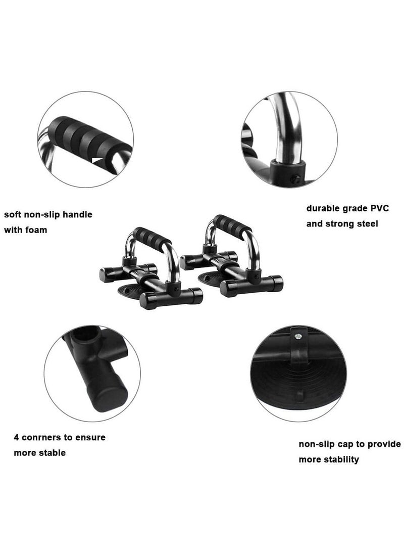 Generic Push Up Bars, Push Up Stands with Suction Cup, Push Up Board with Non-Slip Foam Grips, Sturdy Structure Push Up Bars for Men and Women, Push Up Handles for Floor Workout, Strength Training  - Image 2