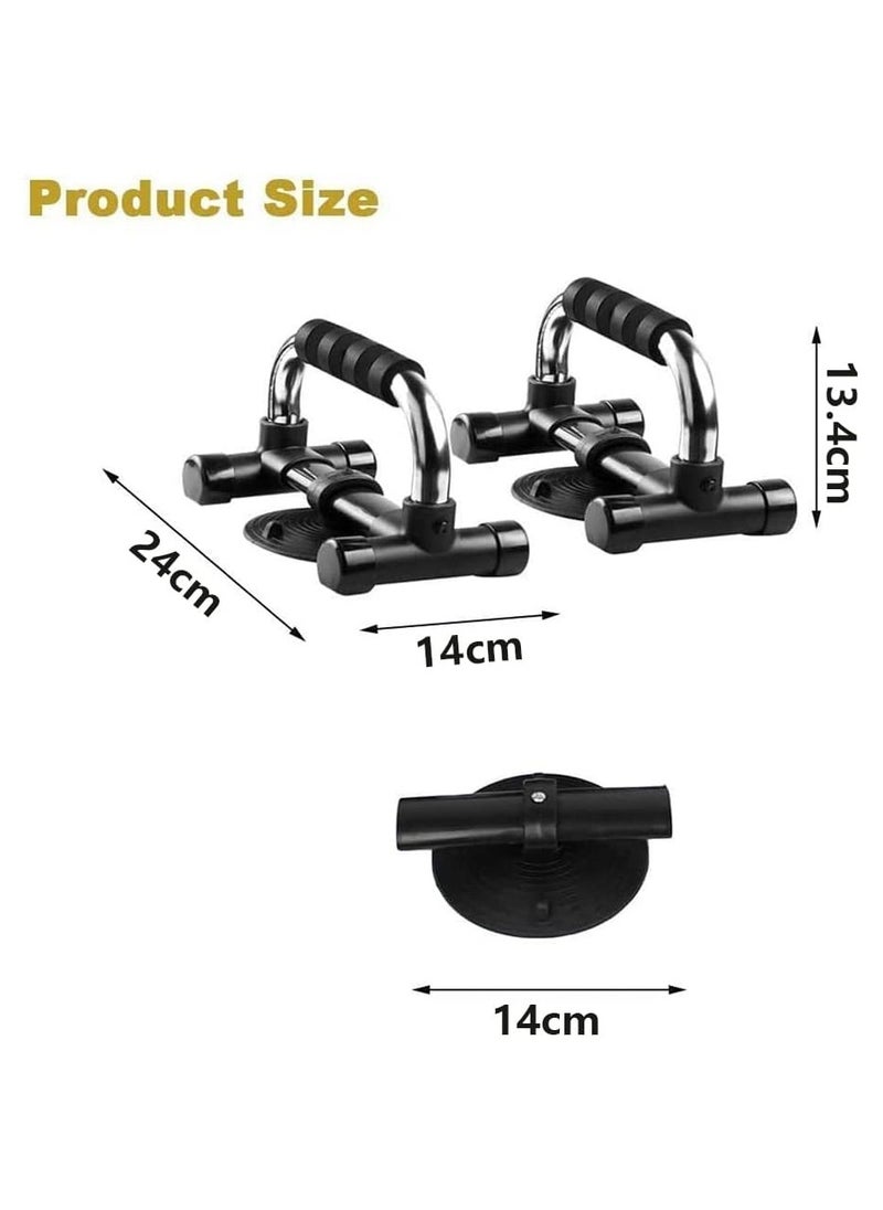Generic Push Up Bars, Push Up Stands with Suction Cup, Push Up Board with Non-Slip Foam Grips, Sturdy Structure Push Up Bars for Men and Women, Push Up Handles for Floor Workout, Strength Training  - Image 5