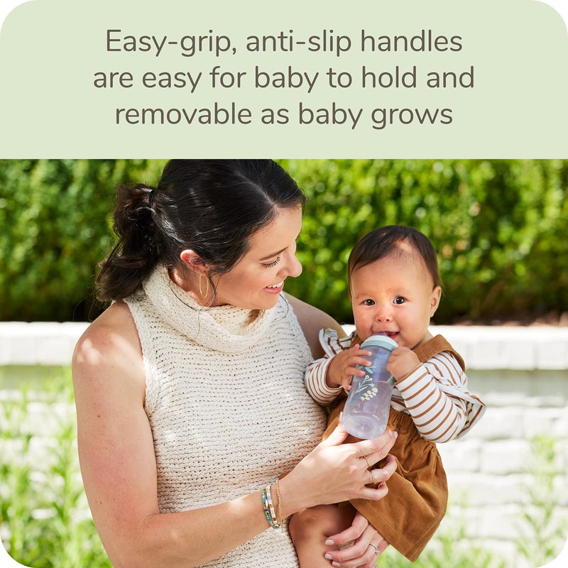 NUK for Nature Learner Cup, 10 oz, 9+ Months - BPA Free, Spill Proof Sippy Cup - Image 3