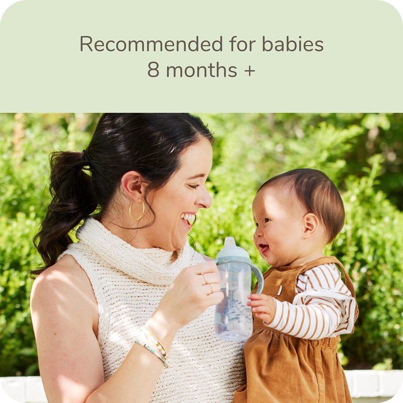 NUK for Nature Learner Cup, 10 oz, 9+ Months - BPA Free, Spill Proof Sippy Cup - Image 5