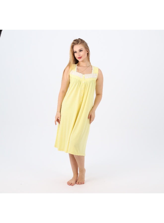 zecotex  Zecotex Women's Cotton Nightgown - Soft Summer Sleepwear for Women - Image 3