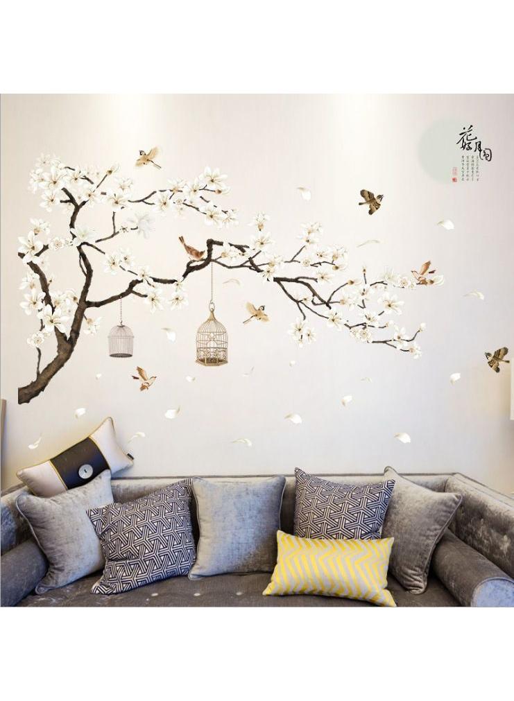 الأزرق جي دبليو غرفة معيشة غرفة نوم خلفية غرفة نوم ثلاثية الأبعاد ثلاثية الأبعاد ملصقات حائط ديكور ثلاثية الأبعاد - Image 3