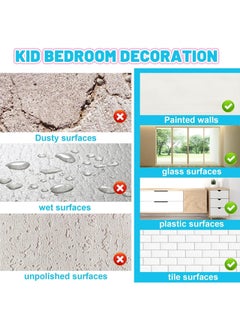 Bluejw Living Room Bedroom Background 3D Three-dimensional Decoration Wall Stickers Wallpaper  - Image 3