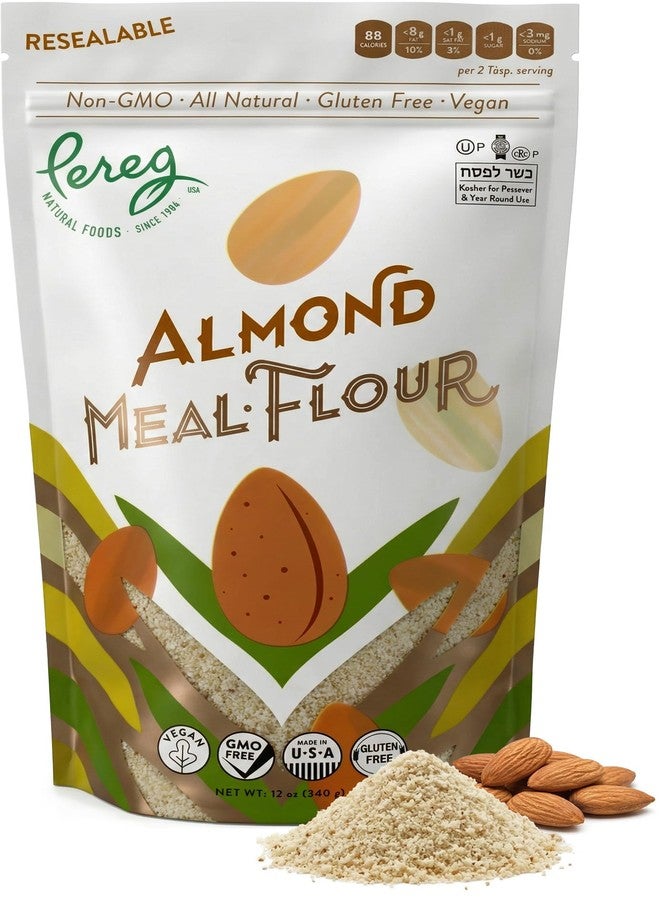 Pereg Blanched Almond Flour, 2 LB | Gluten Free, Non-GMO, Vegan | Kosher for Passover | Fine Ground Wheat Flour Alternative for Baking & Cooking - Image 1