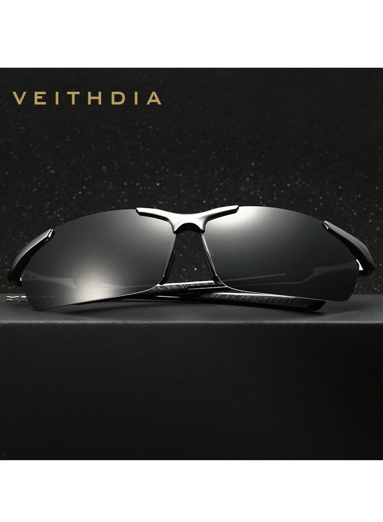فيثيديا نظارات شمسية مستقطبة من الألومنيوم والمغنيسيوم للرجال - Image 2