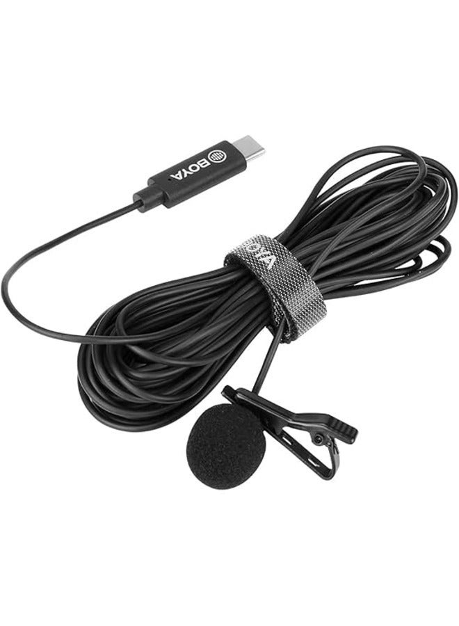 BOYA By-M3 Usb Type C Lavalier Microphone Cable - Black  - Image 2