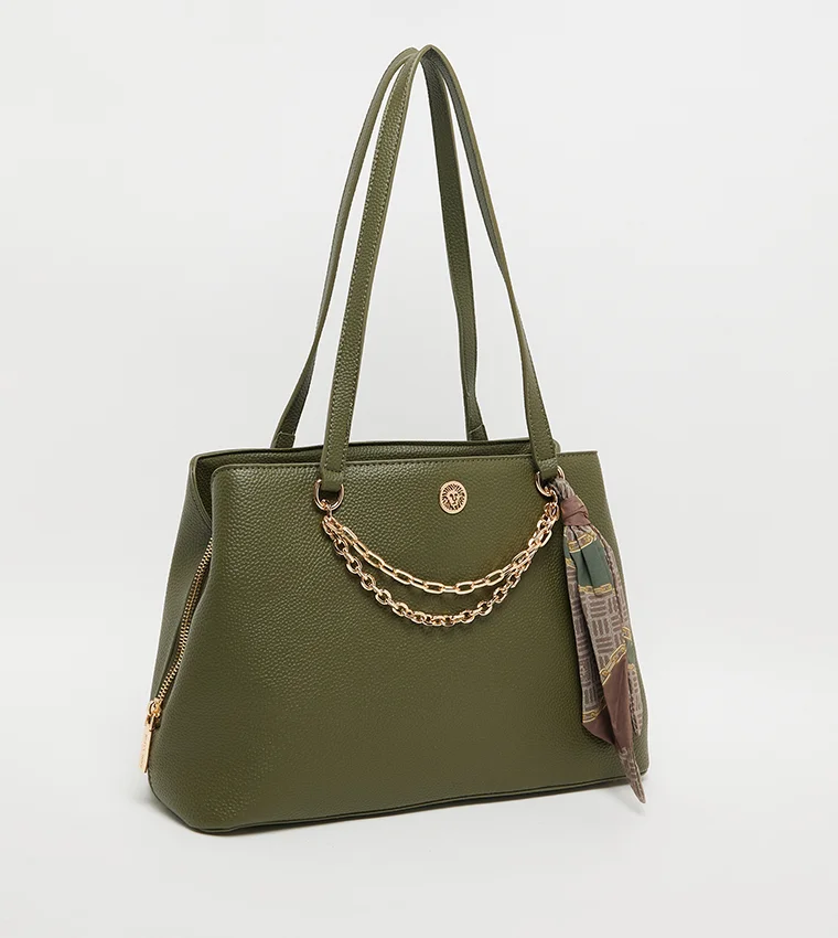 Anne Klein  Anne Klein Textured Shoulder Bag for Women | Best Price UAE