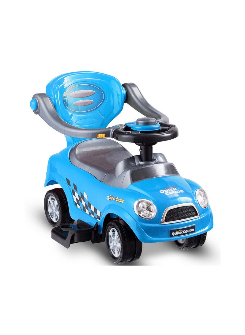 Amsham Toys BabyLove SunShine Pusher Rideon - Blue - Image 3