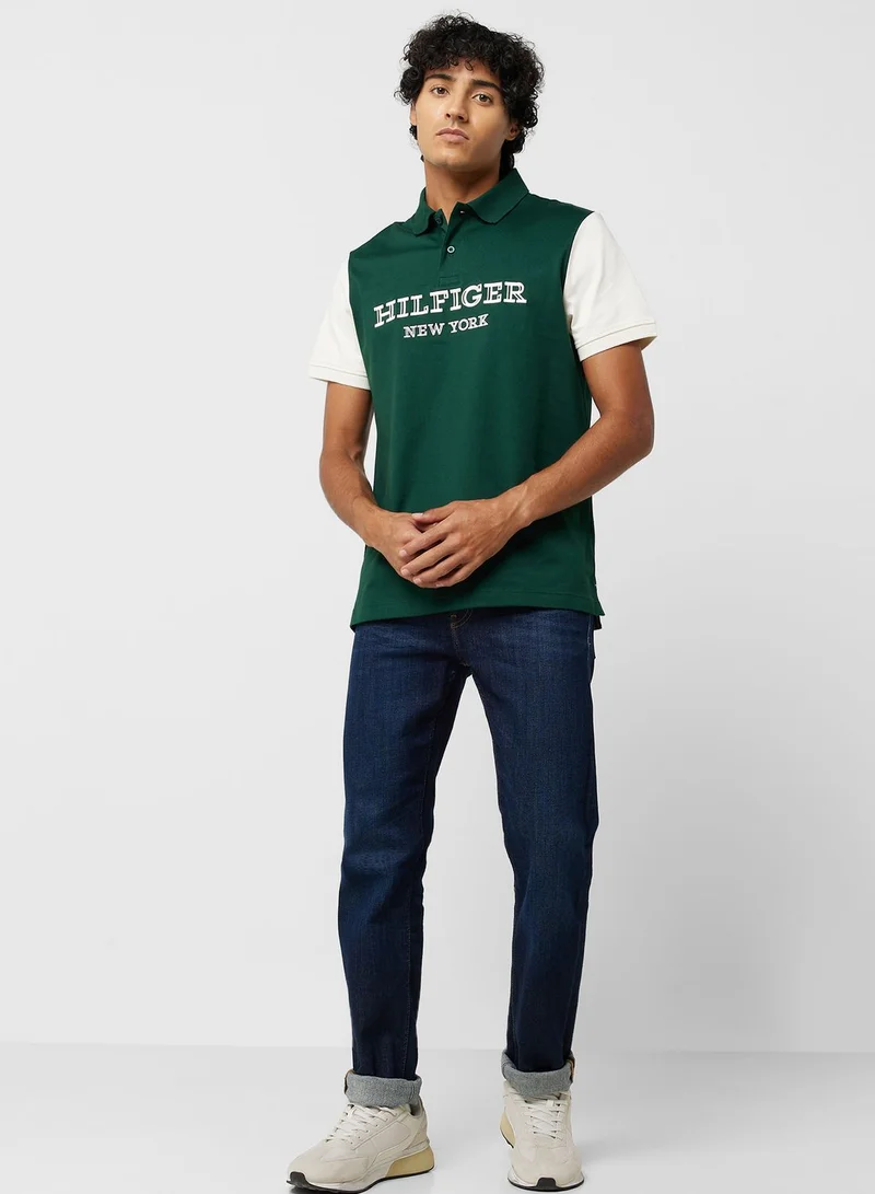 TOMMY HILFIGER Color Block Polo