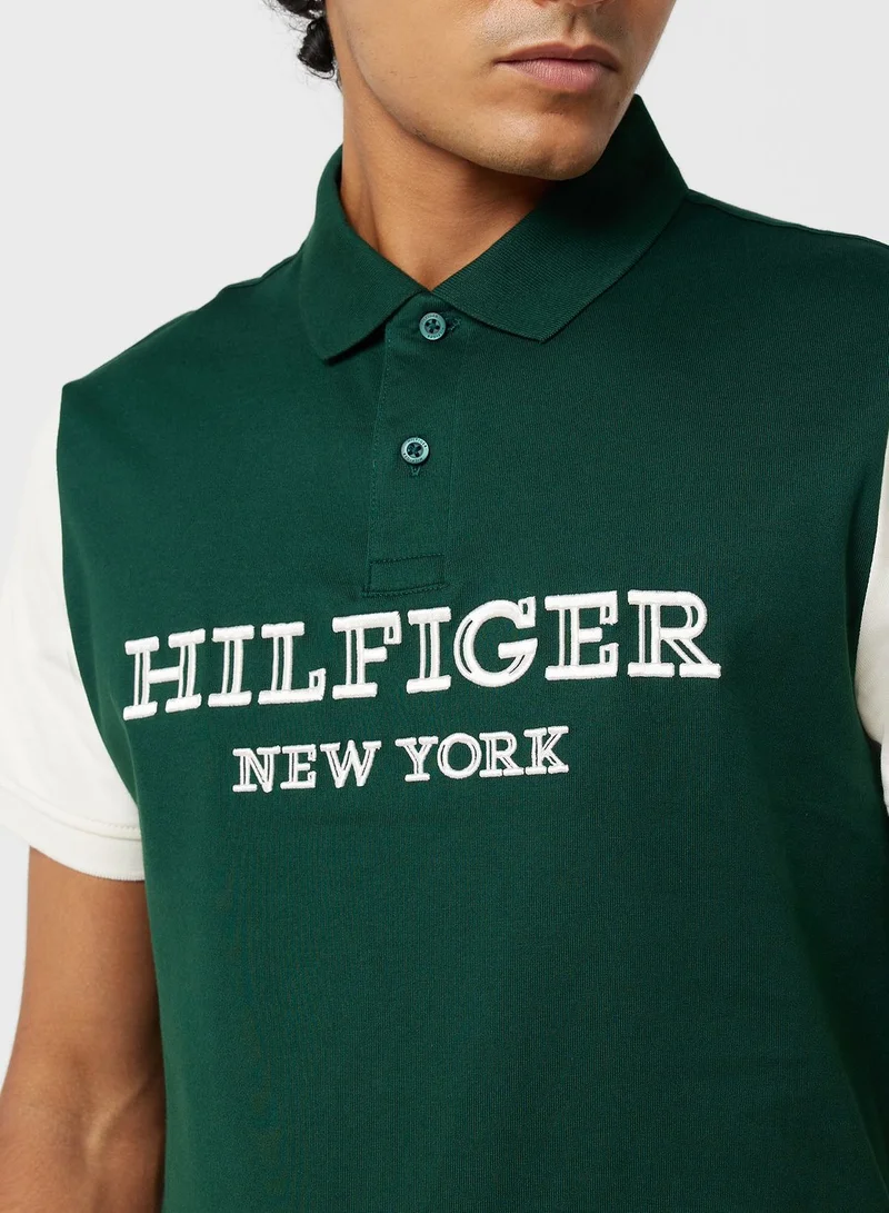 TOMMY HILFIGER Color Block Polo