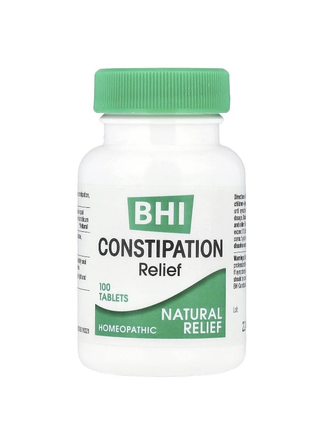 MediNatura MediNatura, BHI, Constipation Relief, 100 Tablets  - Image 4