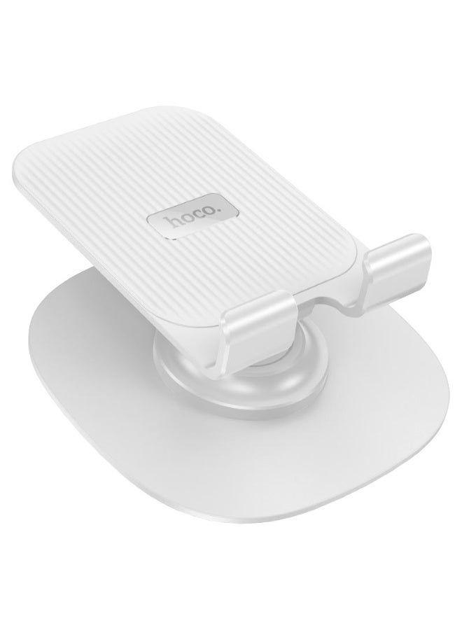 HOCO HD6 Durable and Multi-Angle Phone Holder with Three-Axis Adjustment In White - Image 2