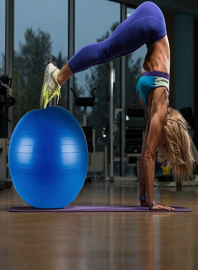 Orrda Anti-Burst Yoga Gym Balls for Exercise with Foot Pump, Exercise Ball, Gym Ball 75cm - Image 4
