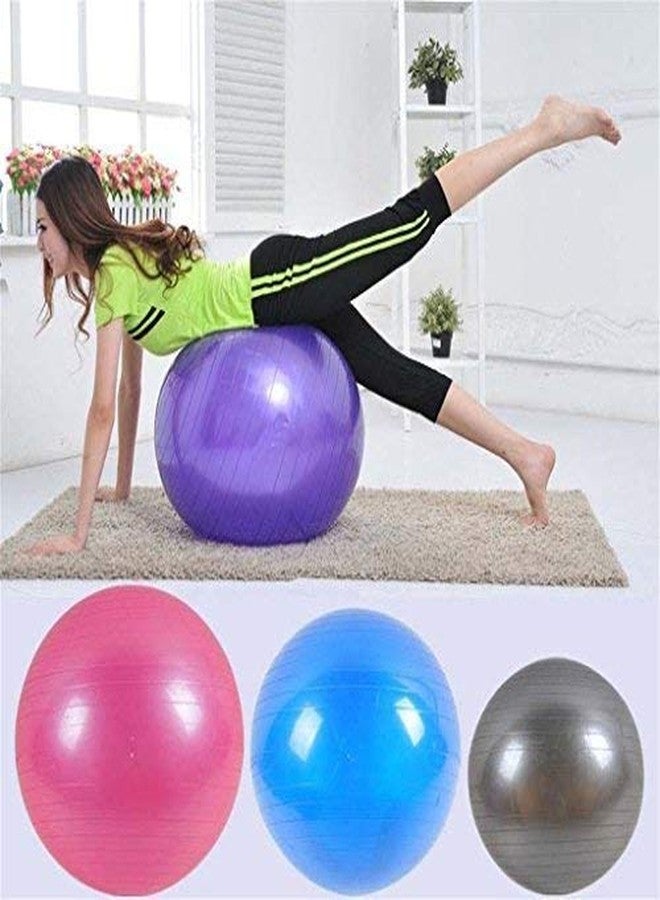 Orrda Anti-Burst Yoga Gym Balls for Exercise with Foot Pump, Exercise Ball, Gym Ball 75cm - Image 3
