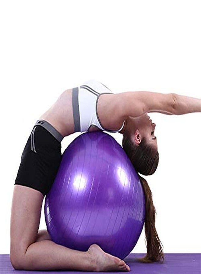 Orrda Anti-Burst Yoga Gym Balls for Exercise with Foot Pump, Exercise Ball, Gym Ball 75cm - Image 2