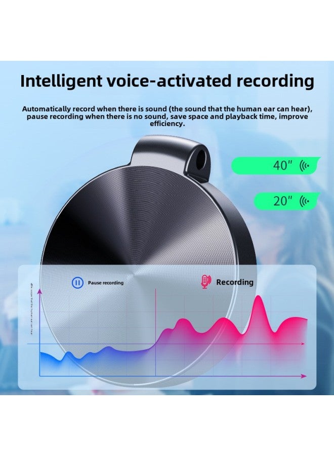S30 HD Noise Reduction Recording Pen One-Button Recording Meeting Class Student Portable Voice Control Recorder-Color:No Keychain-chinese Version-Capacity:4GB - Image 4