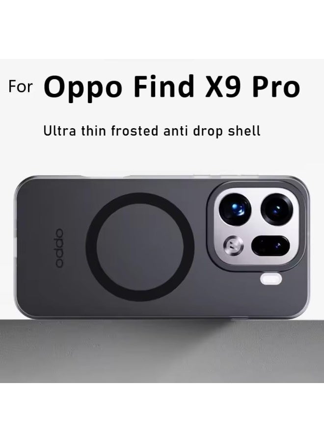 general Frosted Case Compatible with OPPO Find X9 Pro, Shock and Drop Resistant Cover with Magnetic Suction and Four Corner Built-in Airbags Cover for OPPO Find X9 Pro - Image 2