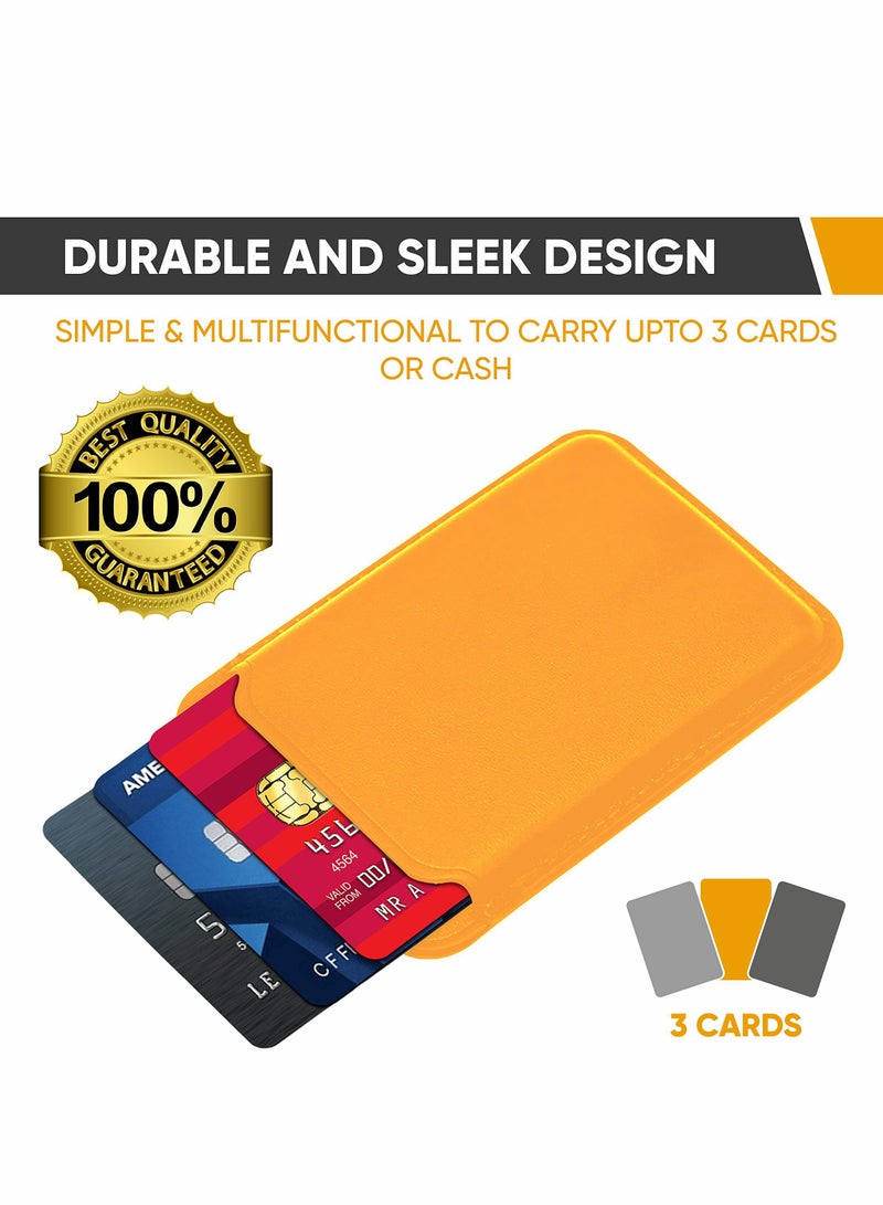 Stylish Magnetic Card Wallet Holder with MagSafe Compatibility for iPhone - Convenient and Secure Storage - Image 4