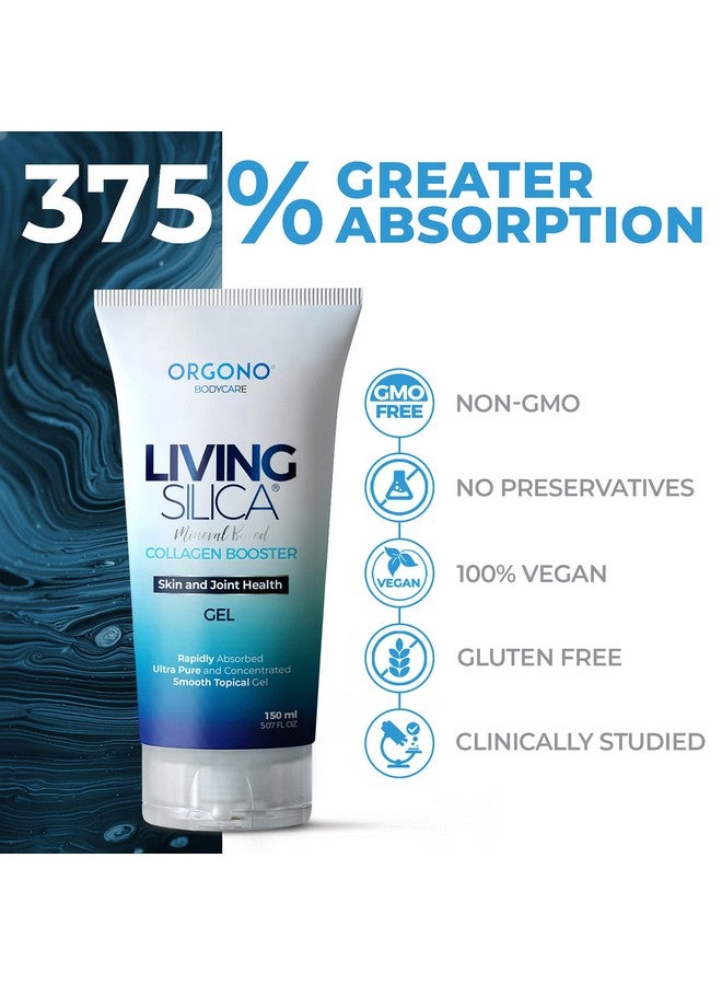 Orgono Living Silica Living Silica Collagen Booster Gel | Supplement for Skin Application and Dermal Absorption | Clinically Proven | Promotes Hydration and Collagen Regeneration for Joint and Skin Health - Image 5