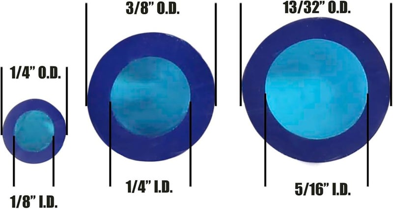 Raider Polyurethane Fuel Gas Line Tubing Hose Roll Blue (5 Ft. x 1/8 In.) - Image 2