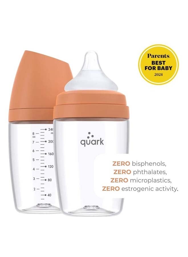 Quark BuubiBottle Max (8oz/240ml) - 2PC - Orange - Image 3