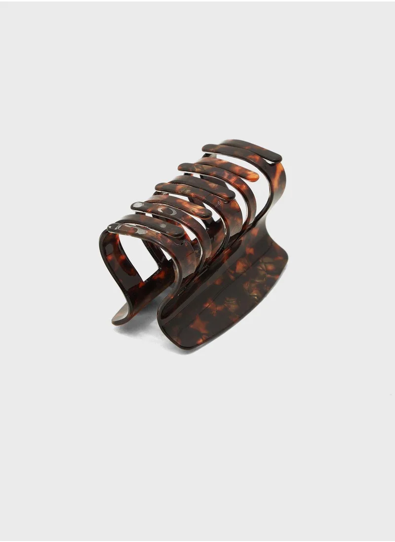 Claires Kids Thick Tortoiseshell Clip