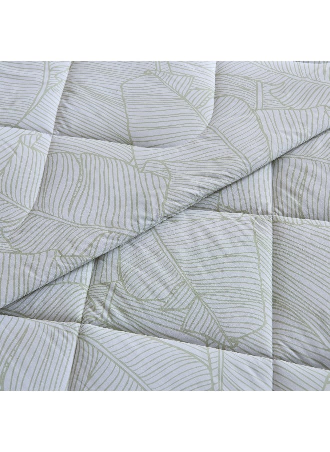 Home Box Malta Musa 3-Piece Printed Cotton King Comforter Set - 220x240 cm  - Image 4