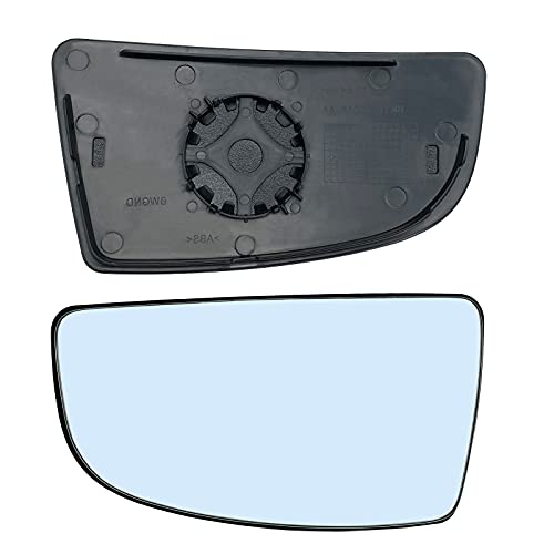 SKARUMMER New Driver Side Lower Mirror Glass Replacement for 2015 2016 2017 Ford Transit T150 T250 T350 - Left Pass Convex Lower Mirror Glass with Rear Holder, Replace BK3Z17K707A - Image 2