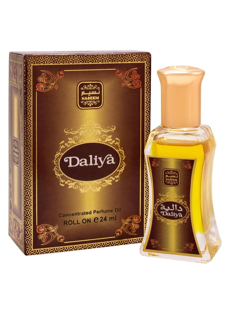Naseem Perfumes Daliya Roll On Perfume Subtle Tone Eau De Parfum For Men & Women 24 ml - Image 1