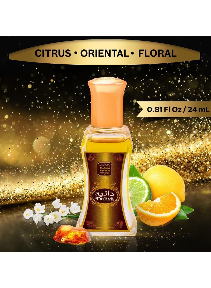 Naseem Perfumes Daliya Roll On Perfume Subtle Tone Eau De Parfum For Men & Women 24 ml - Image 2