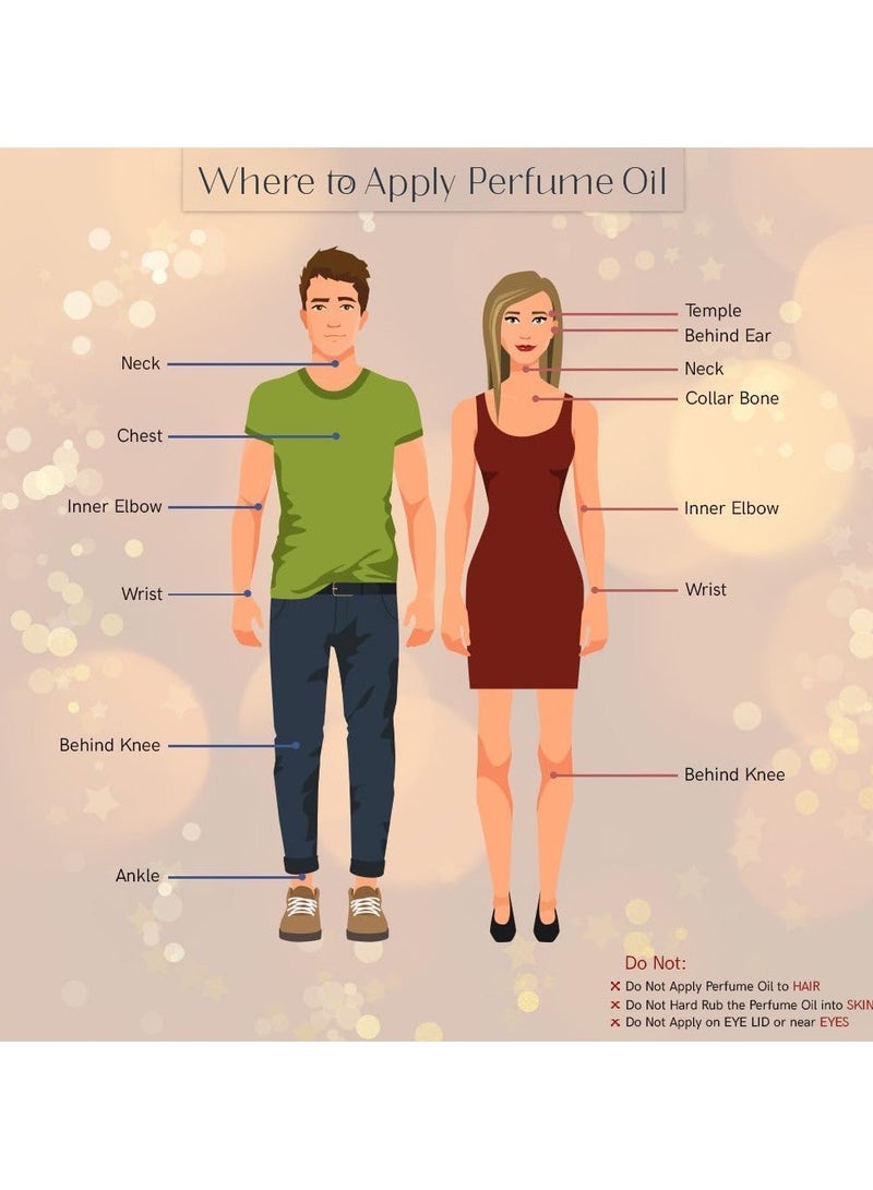 Naseem Perfumes Daliya Roll On Perfume Subtle Tone Eau De Parfum For Men & Women 24 ml - Image 4