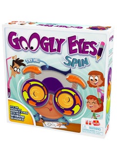 Goliath Googly Eyes Spin The Classic Googly Eyes Family Drawing Game With Crazy, Visionaltering Spinning Glasses By Goliath, Multi Color  - Image 5