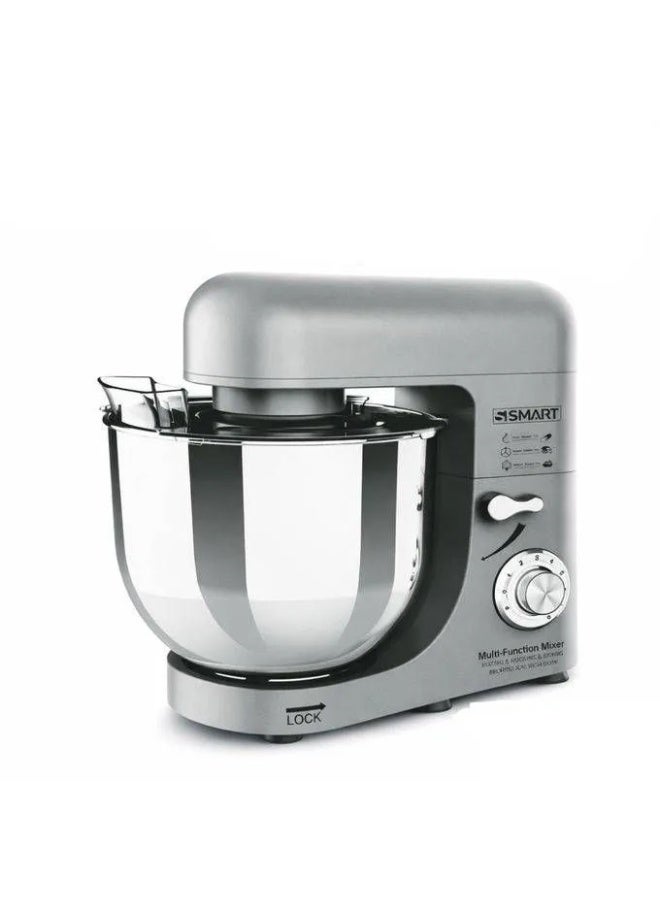 SMART Stand Mixer, 8 Liter, 1800 Watt, Silver - SBM2602S