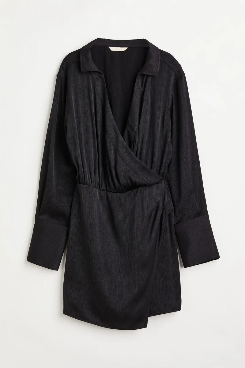 H&M Short wrapover dress