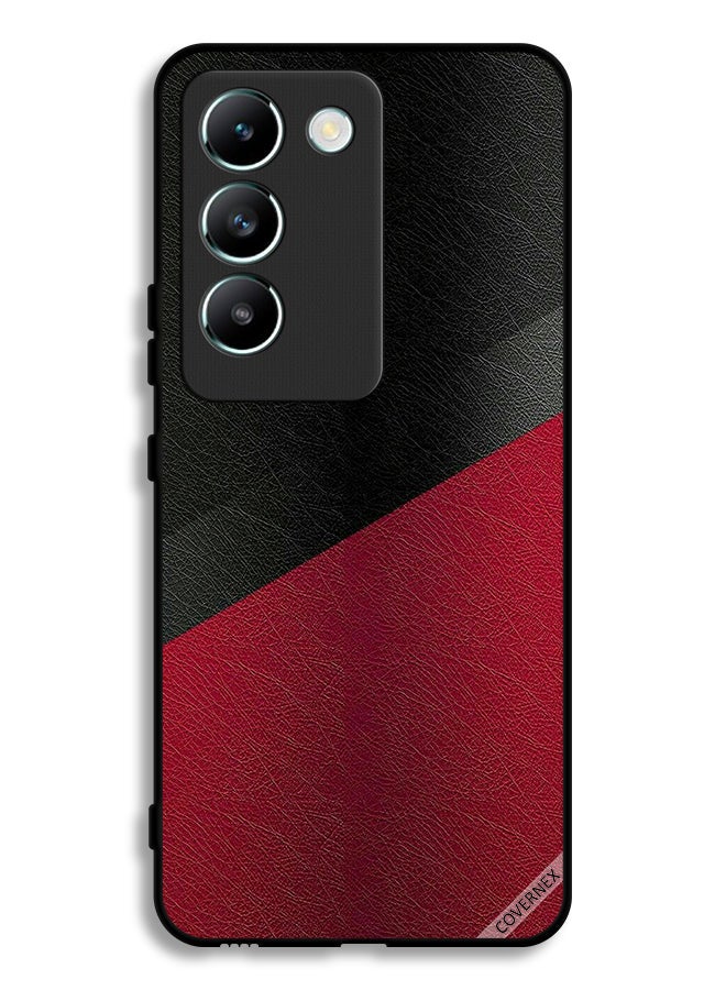 Covernex غطاء واقي لهاتف Vivo Y100 4G بنمط جلد - Image 1