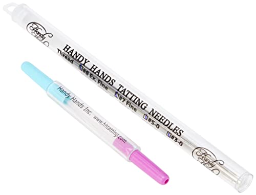 Handy Hands 3-Piece Tatting Needles Set for Thread,Gray - Image 2