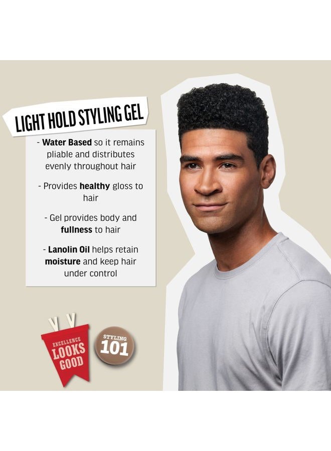 American Crew Men's Hair Gel, Light Hold Styling Product, 13.1 fl oz - Image 2