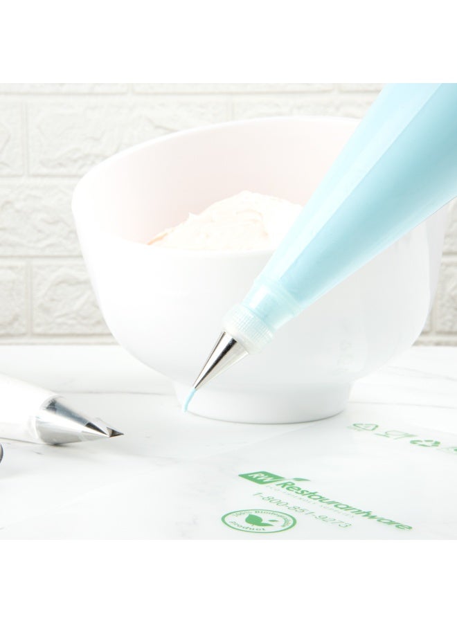 Restaurantware Pastry Tek Piping Tip, 1 Round Round Tip For Icing - #4, Corrosion-Resistant, Stainless Steel Icing Tip, Dishwasher-Safe, Decorate Cupcakes, Cakes, or Cookies - Image 3